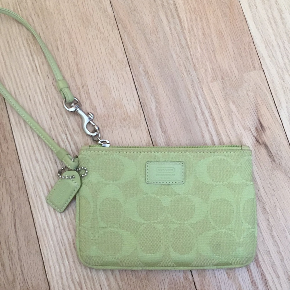 Coach wristlet